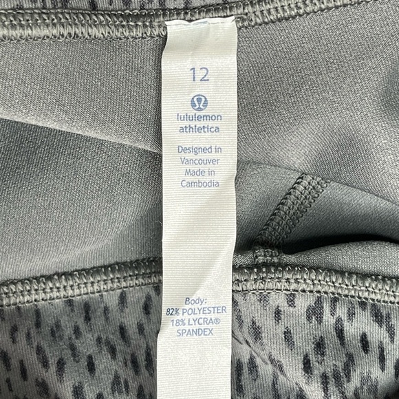 Lululemon Wunder Under Pant Full-On Luon Roll Down Dottie Dash - Picture 12 of 12